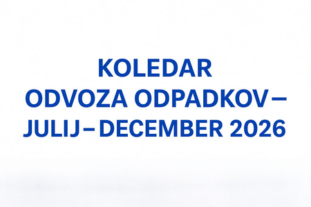 koledar odvoza julij-december